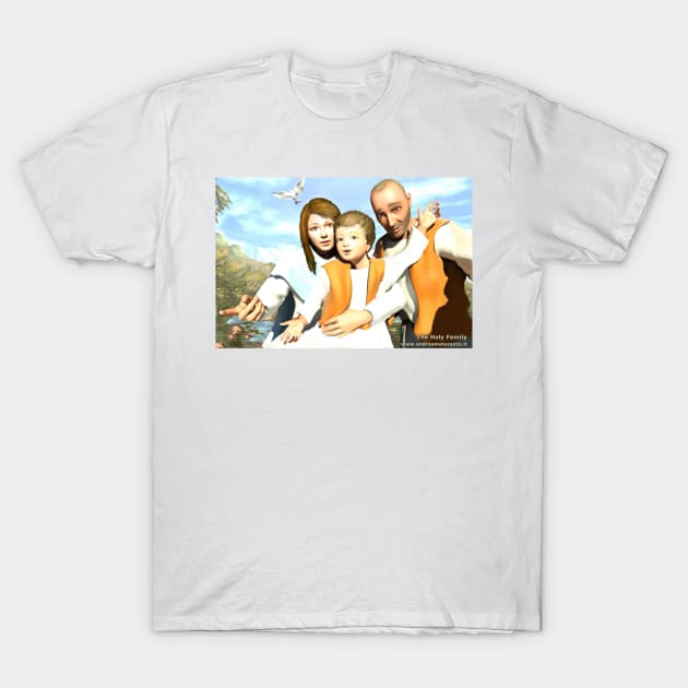 The Holy Family T-Shirt by Andrea Matarazzo